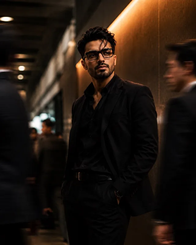Corporate Lobby Editorial Portrait