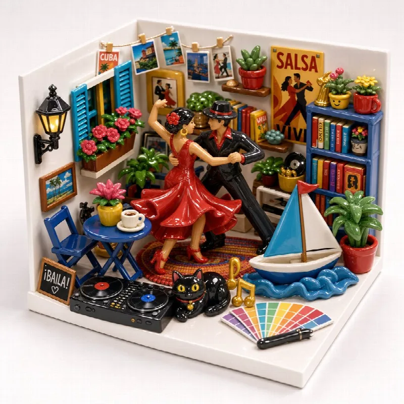 Salsa Dance Toy Box