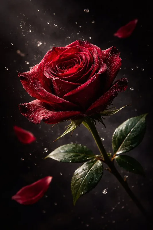 Velvet Red Rose