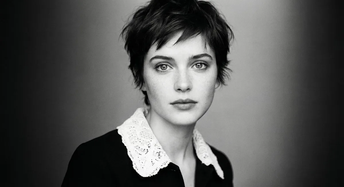 Monochrome Cinematic Portrait