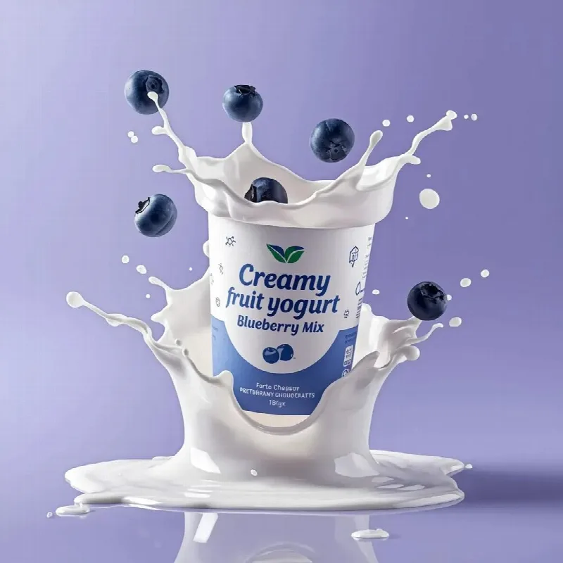 Blueberry Yogurt Cup Splash