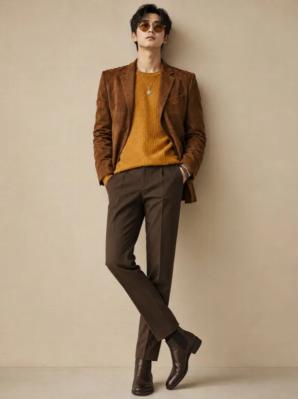 Modern Korean Men's Fashion Editorial