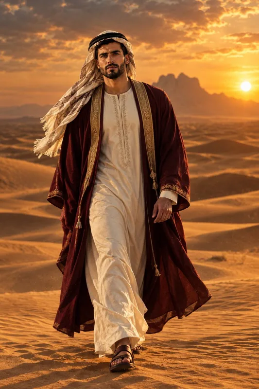 Cinematic Desert Portrait