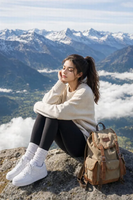 Above the Clouds in the Alps