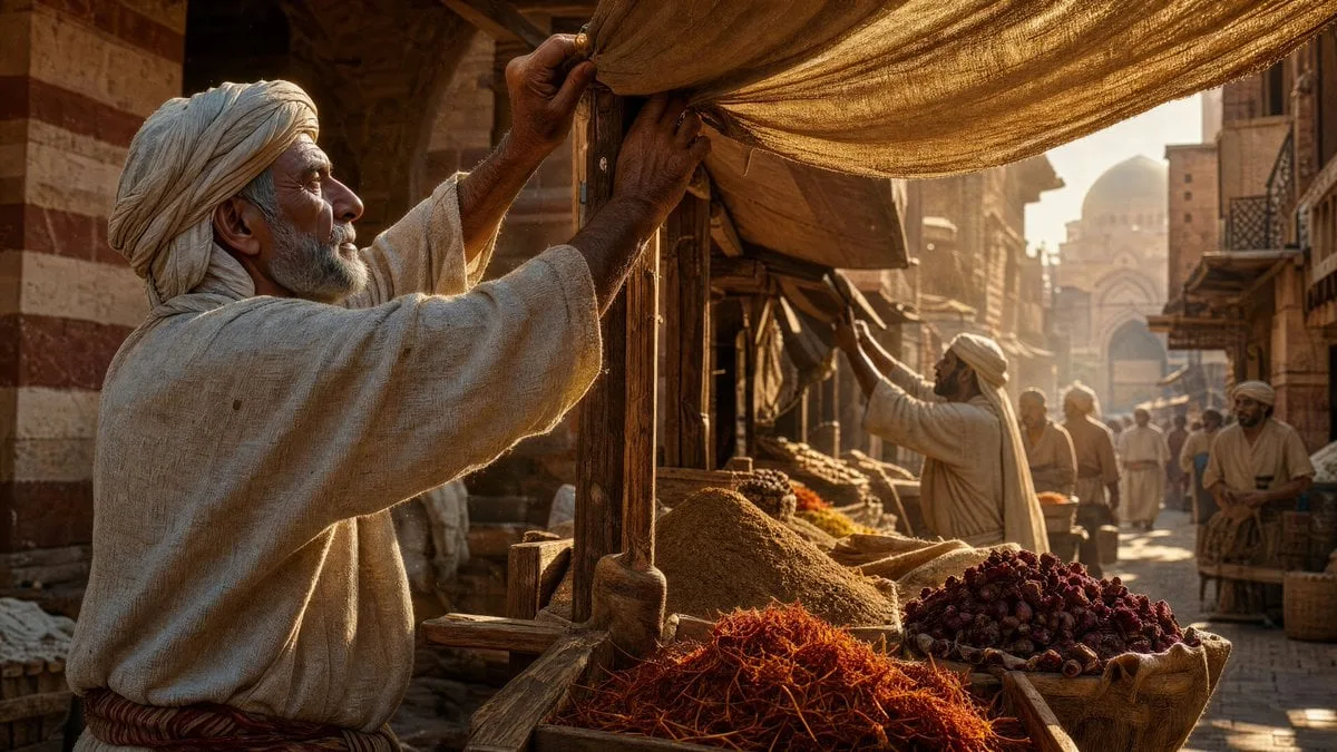 Morning in the Spice Market