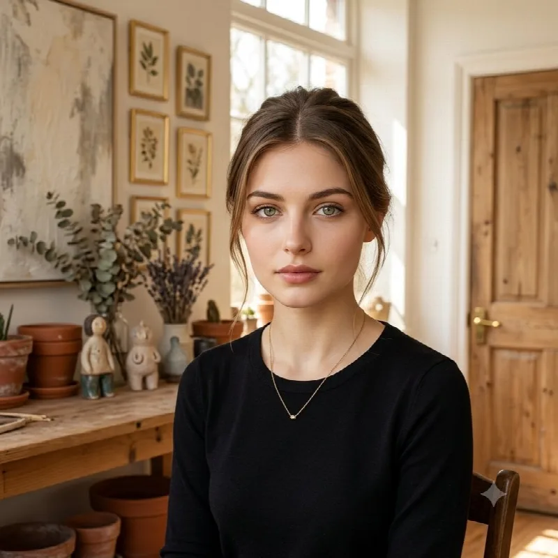 Serenity in the Pottery Studio