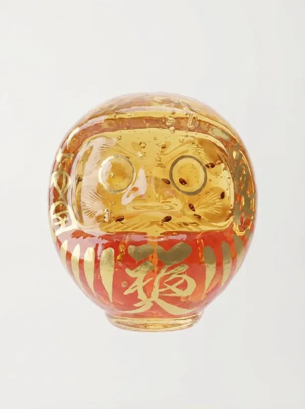 Glass Daruma Amulet