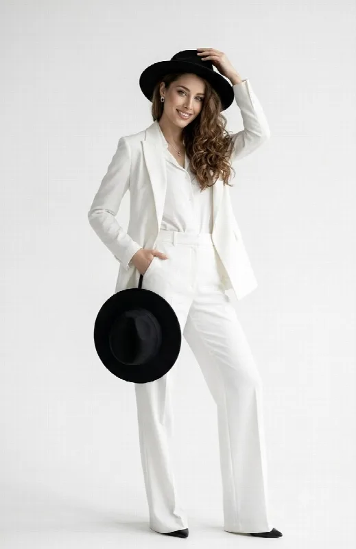 White Suit and Hat