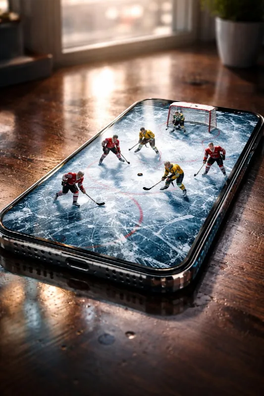 Hockey Rink Smartphone