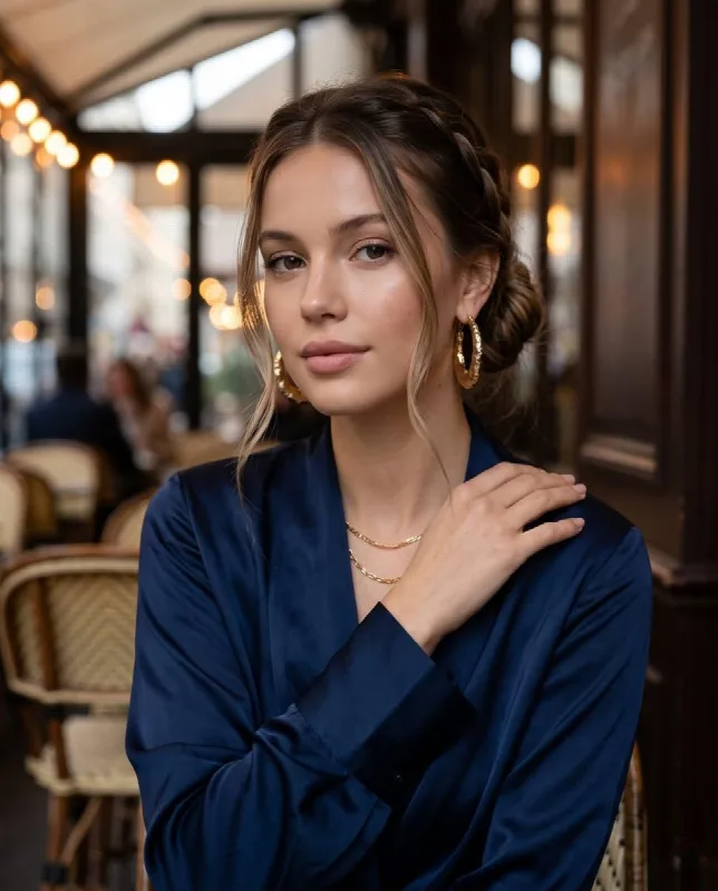 Parisian Café Evening