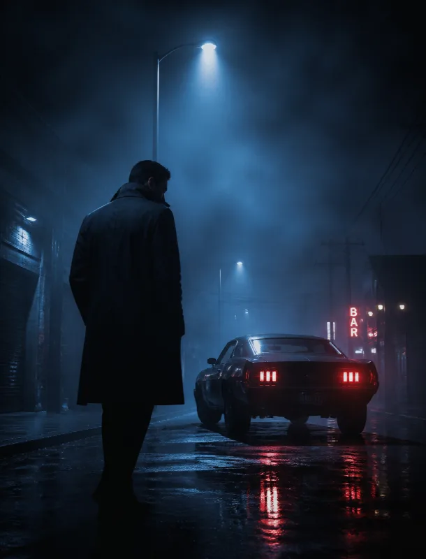 Midnight Blue Noir