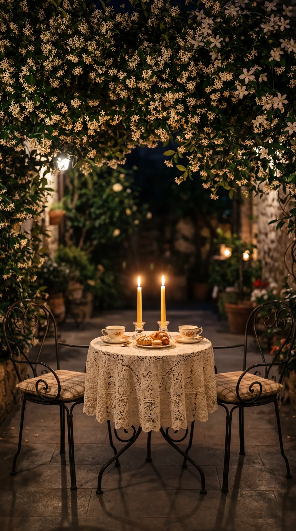 Candlelit Garden for Two