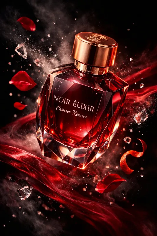 Crimson Perfume in Petals