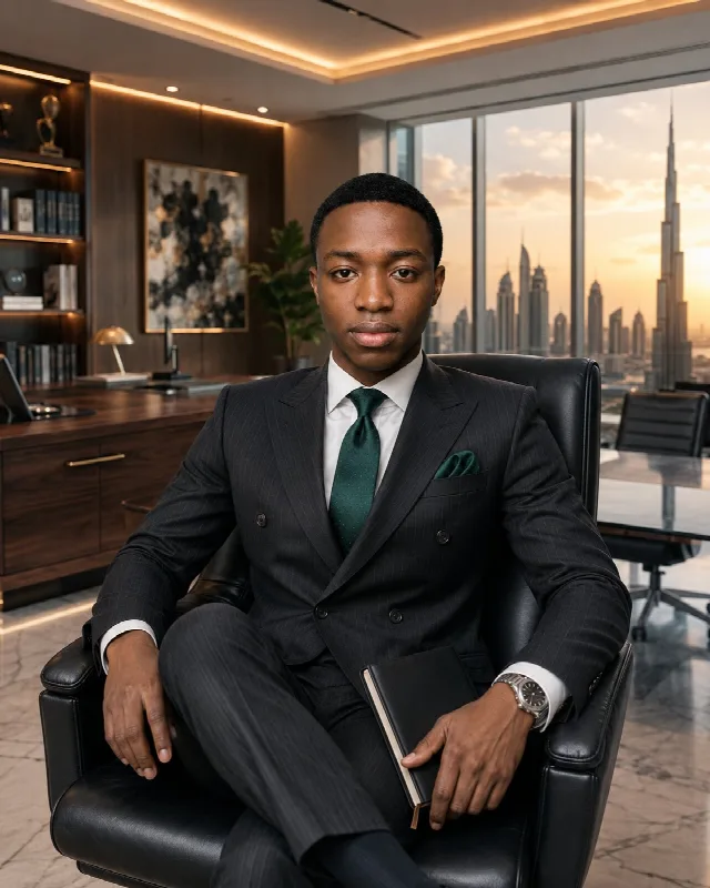 Executive Office Skyline Portrait