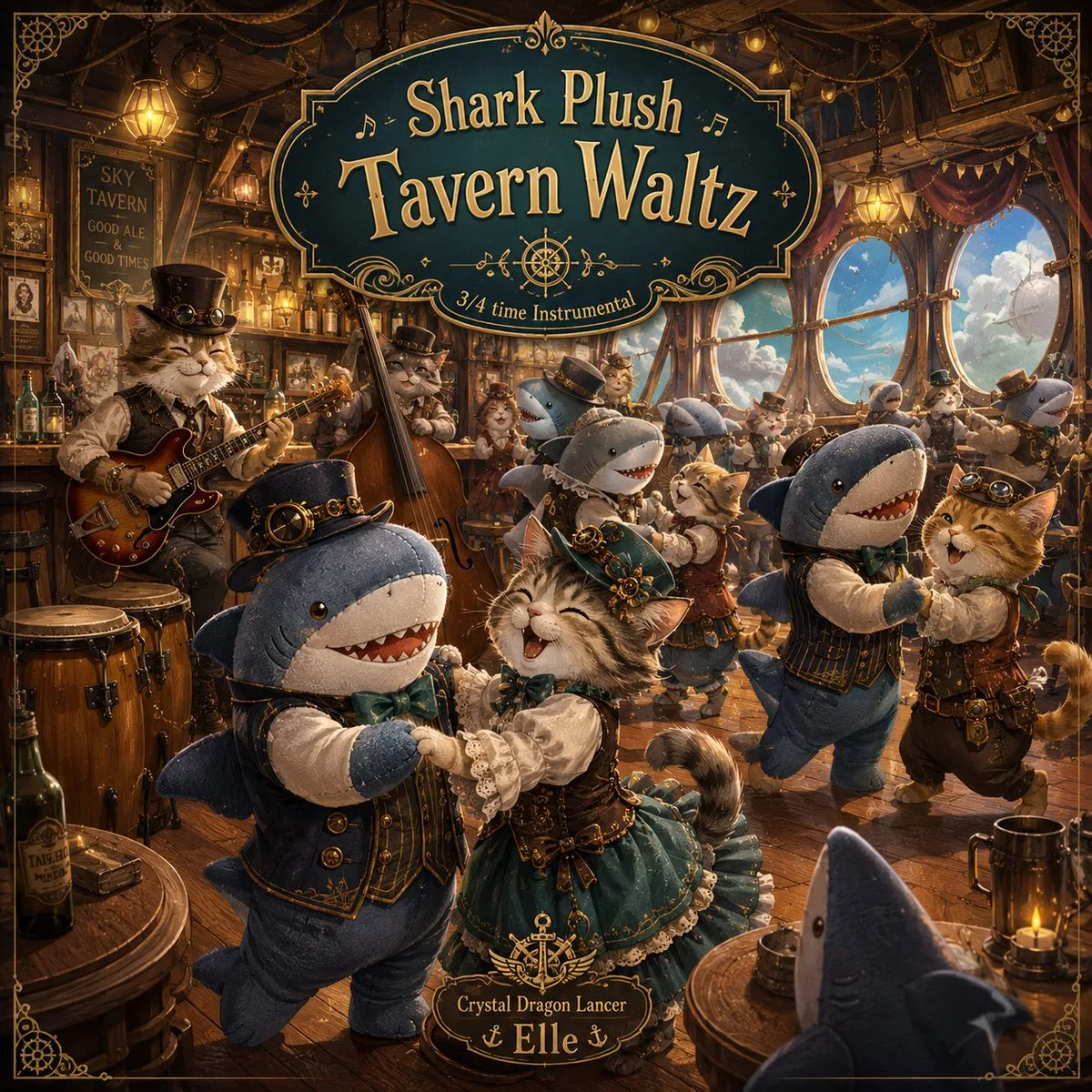 Shark Plush Tavern Cover