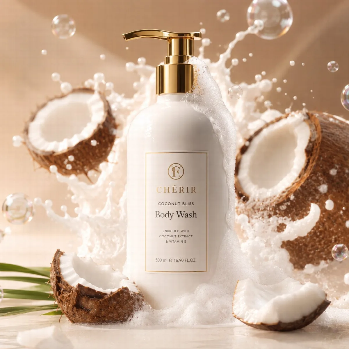 Coconut Body Wash Splash