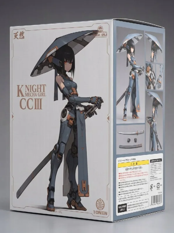 Knight Mecha Girl Figure