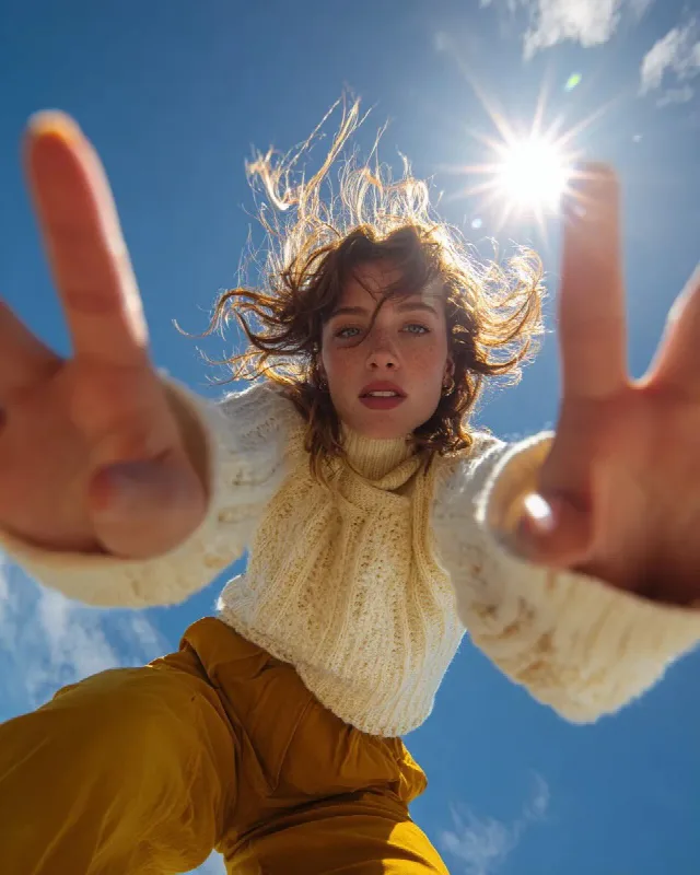 Low-Angle Sunny Reach