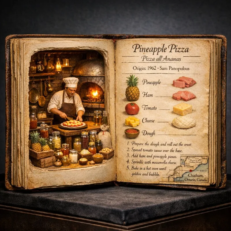Living Recipe Book Diorama