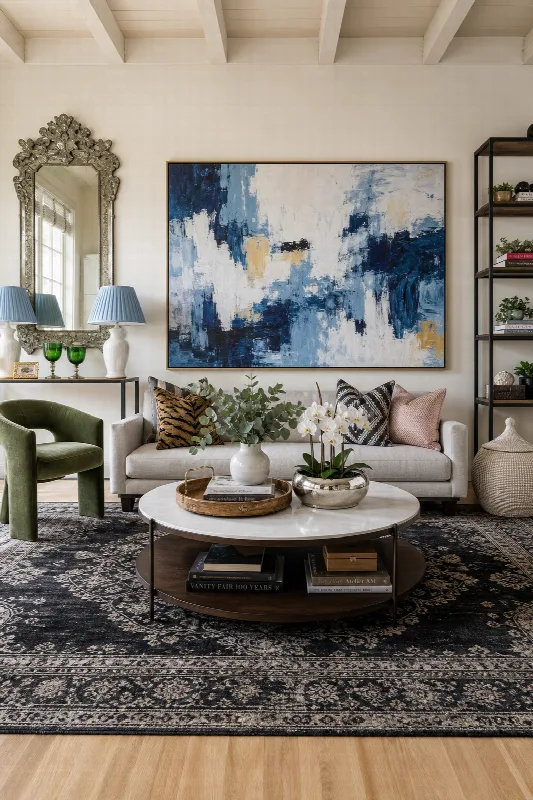 Eclectic Living Room