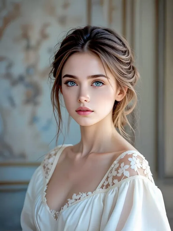 White Lace in Window Light