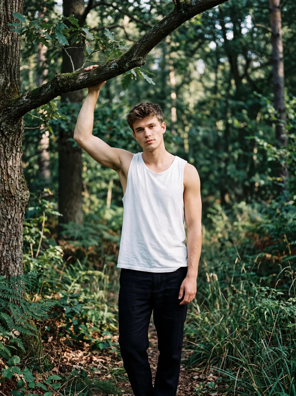 Forest Portrait in Soft Light