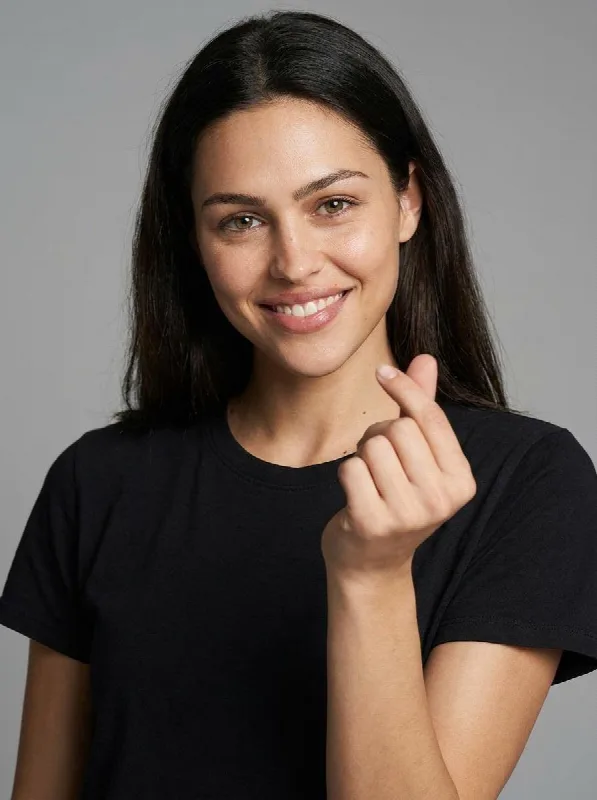 Finger Heart Studio Portrait