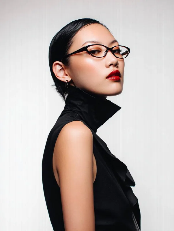 Avant-Garde in Cat-Eye Glasses