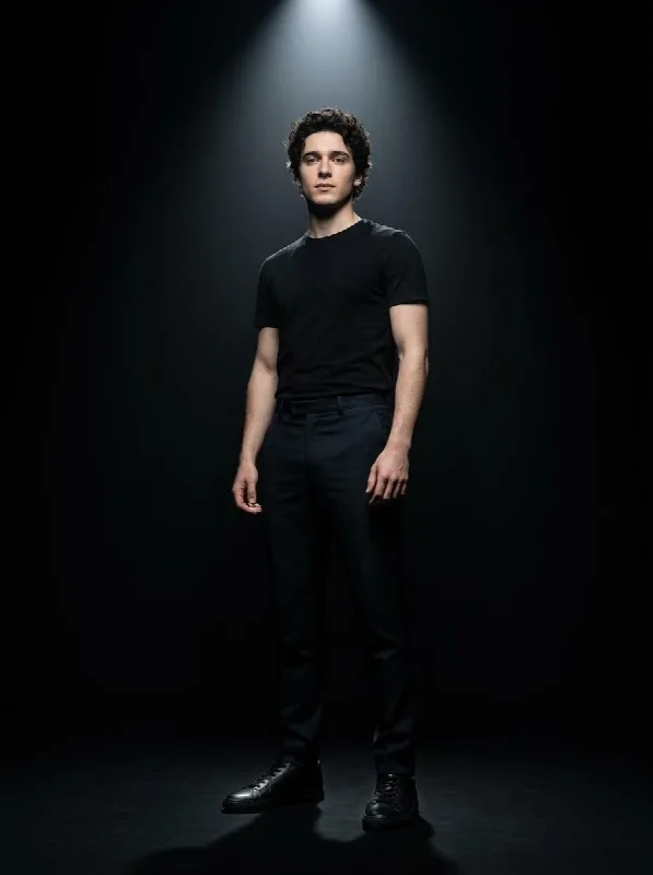 Single Spotlight Studio Portrait