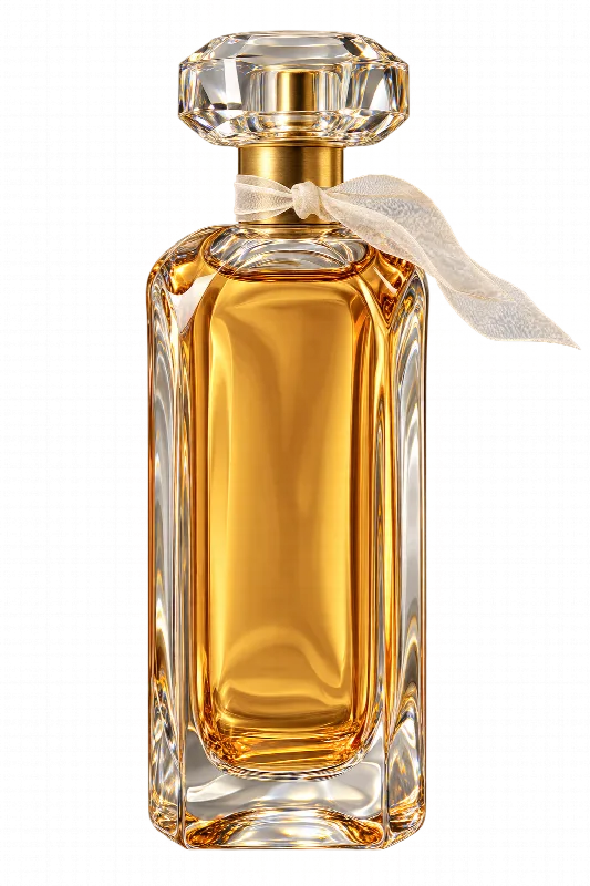 Amber Perfume Bottle Cutout