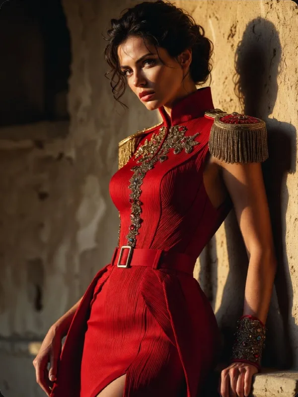 Military-Inspired Couture