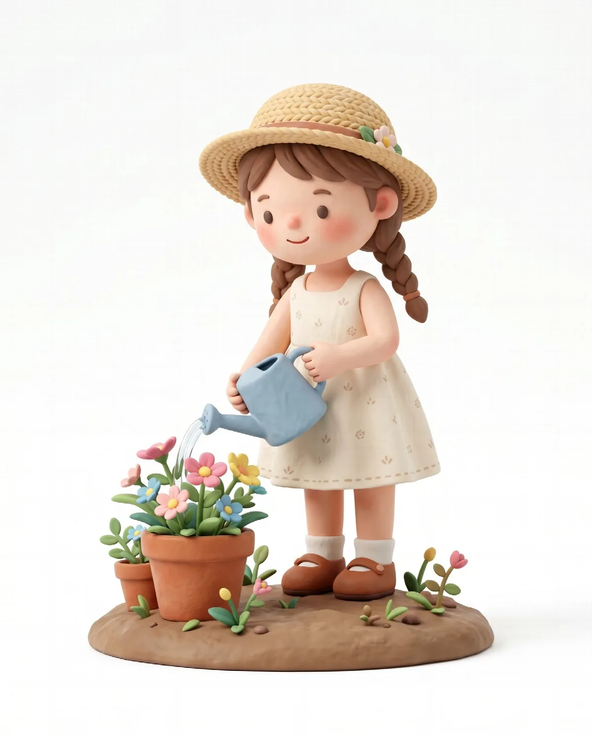 The Little Clay Gardener