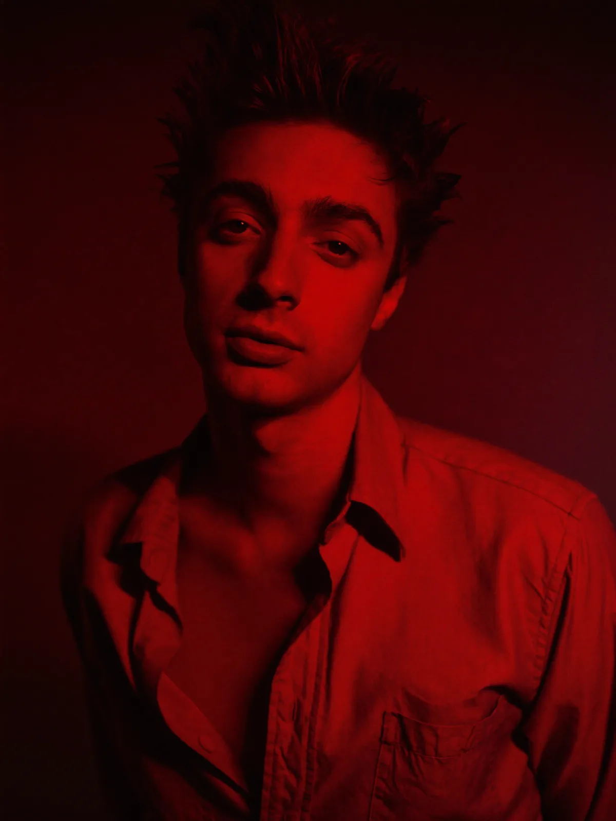 Crimson Studio Portrait