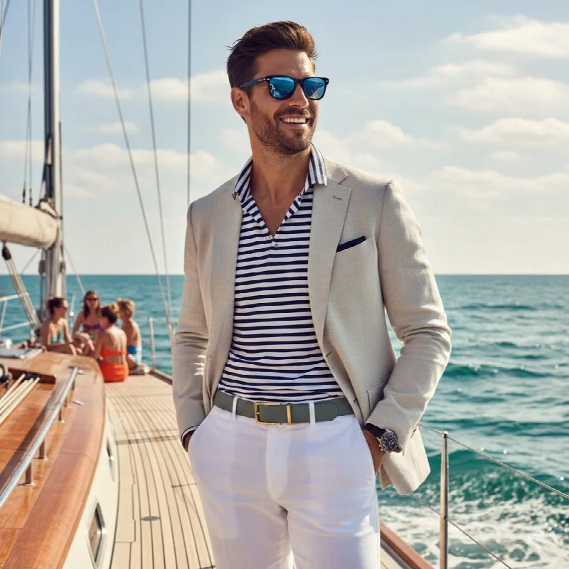 Sailboat Deck Smile