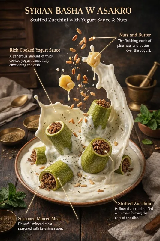 Stuffed Zucchini Infographic
