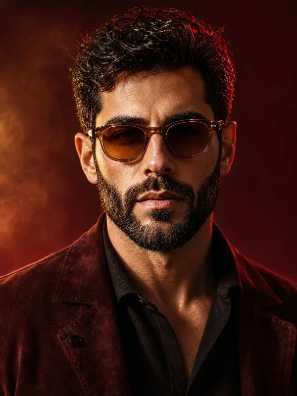 Luxury Men's Fashion Portrait