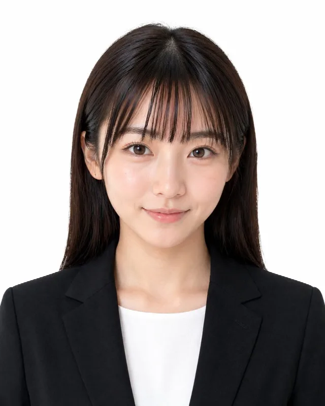 Japanese Style ID Photo