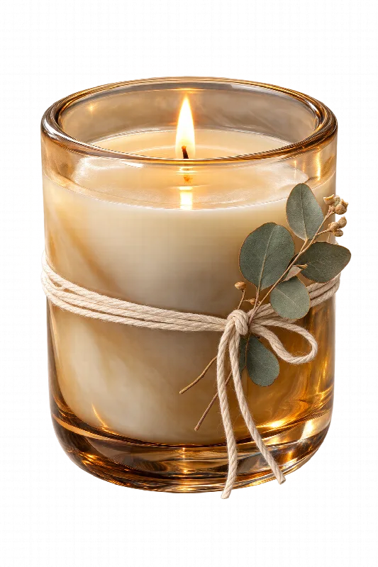Botanical Candle in Glass