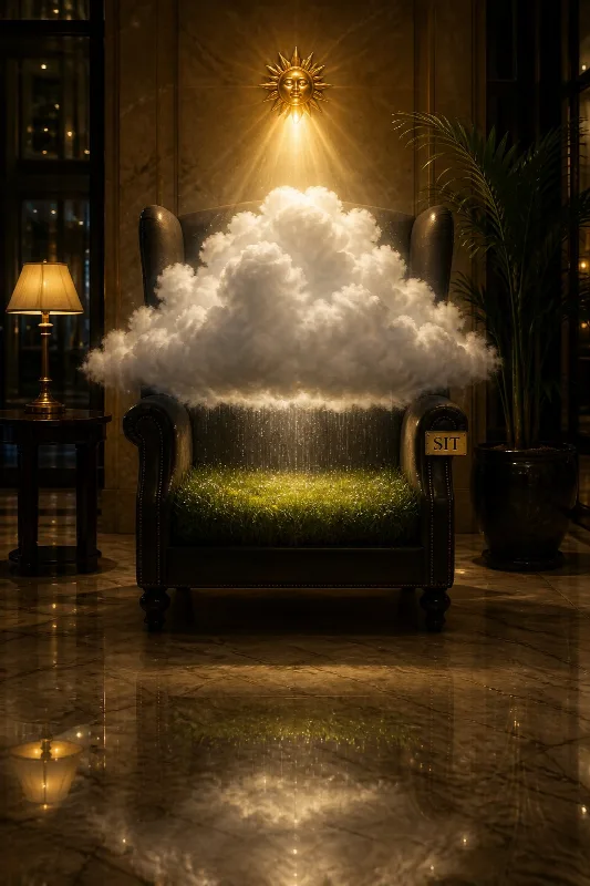 Weather Armchair Hotel Lobby