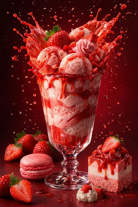 Strawberry Sundae Splash