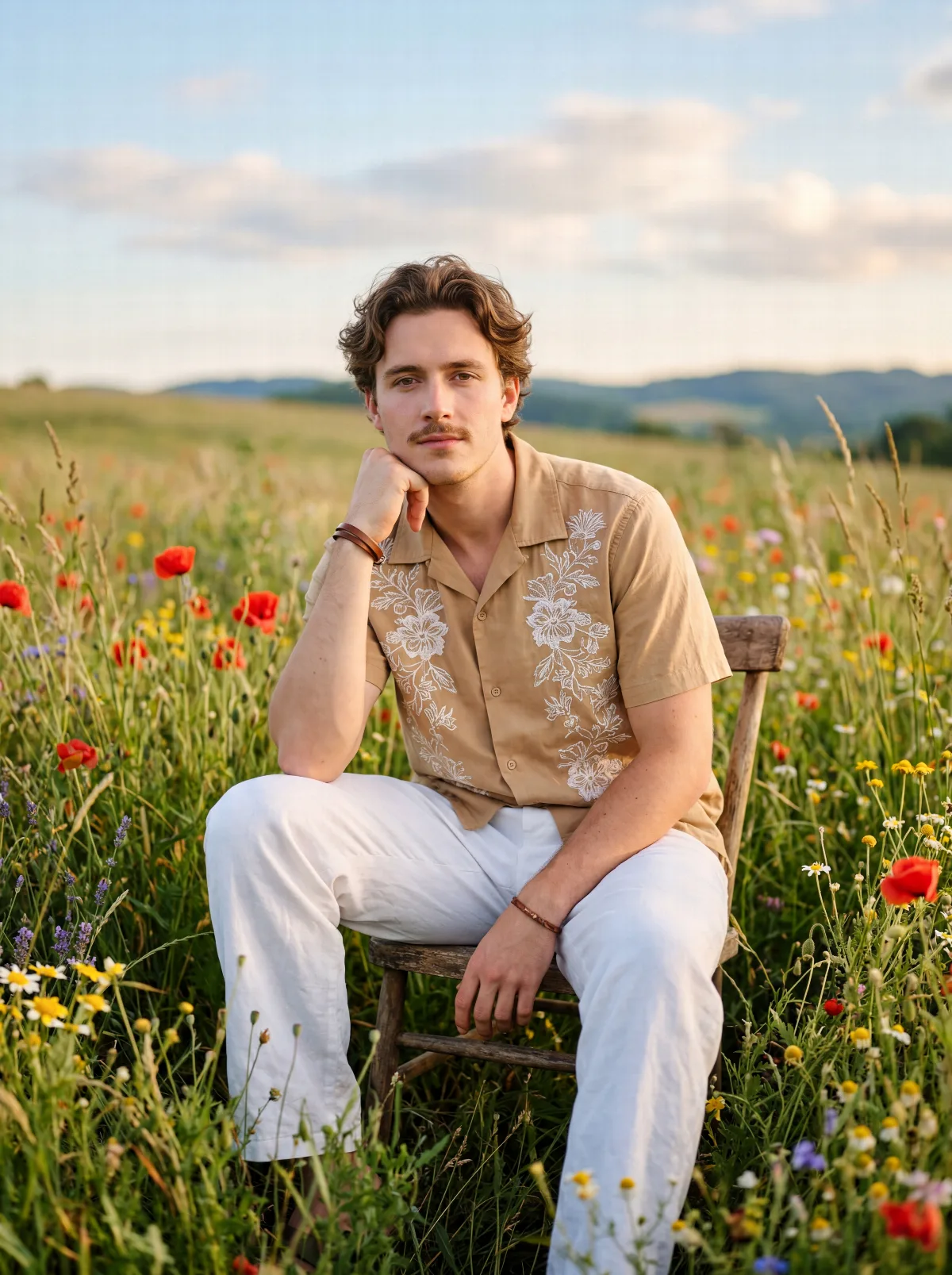 Wildflower Meadow Portrait