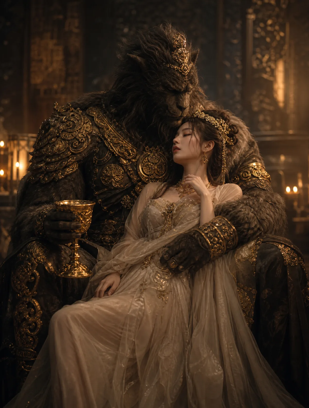 Empress and the Beast Warrior