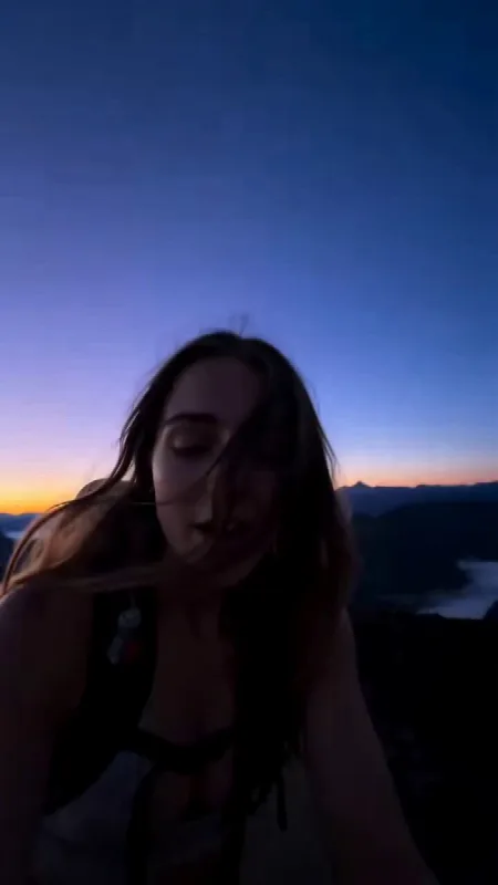 Summit Sunrise Selfie Vlog