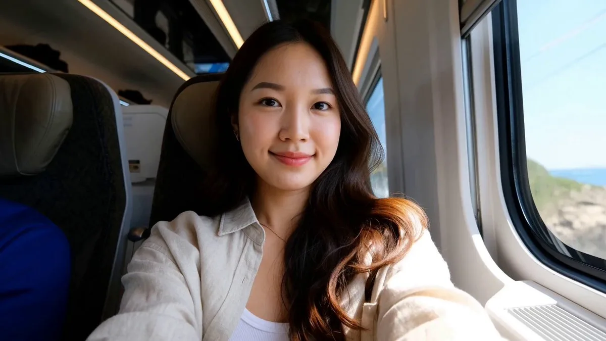 Coastal Train Travel Vlog
