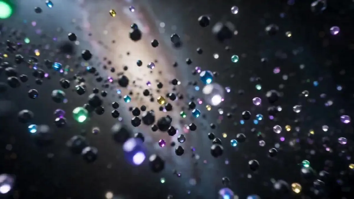 Cosmic Sand Figure Shatters