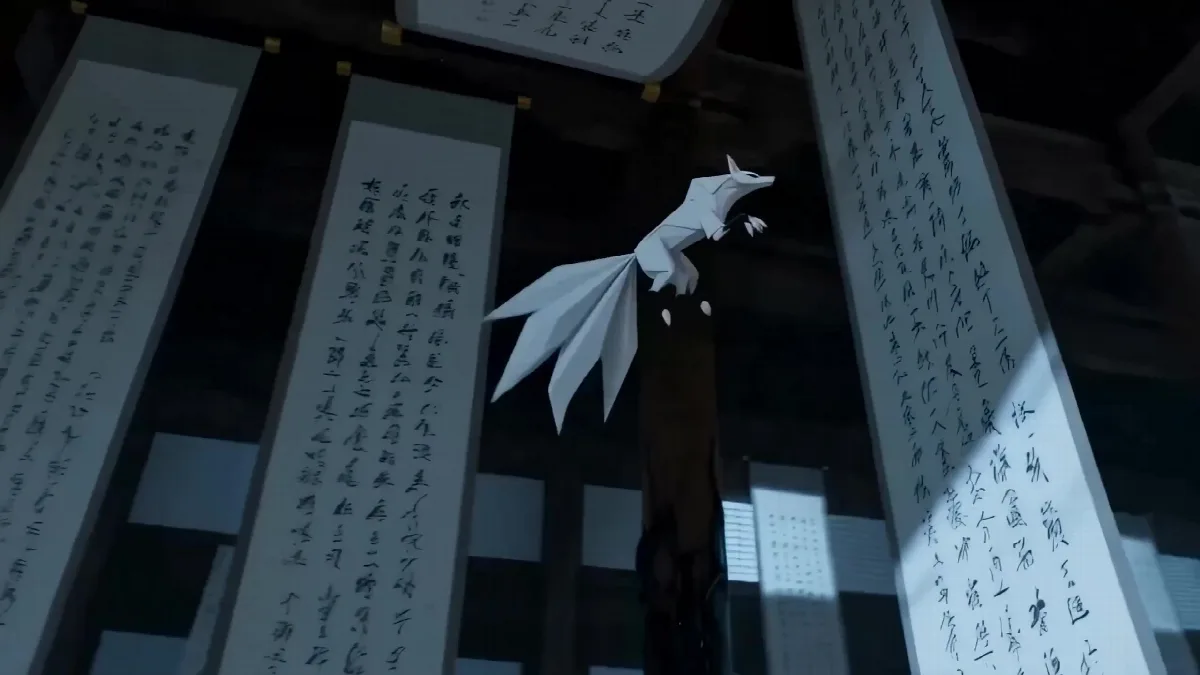 Origami Fox vs Ink Demons