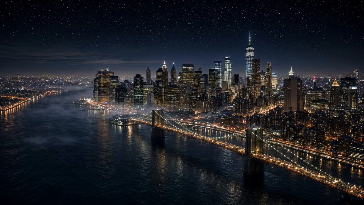 New York at Night