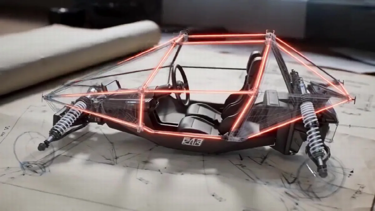 Sketch to Real Concept Car