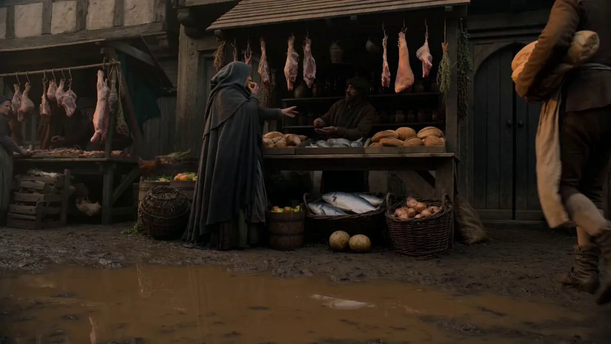 Elizabethan London Market
