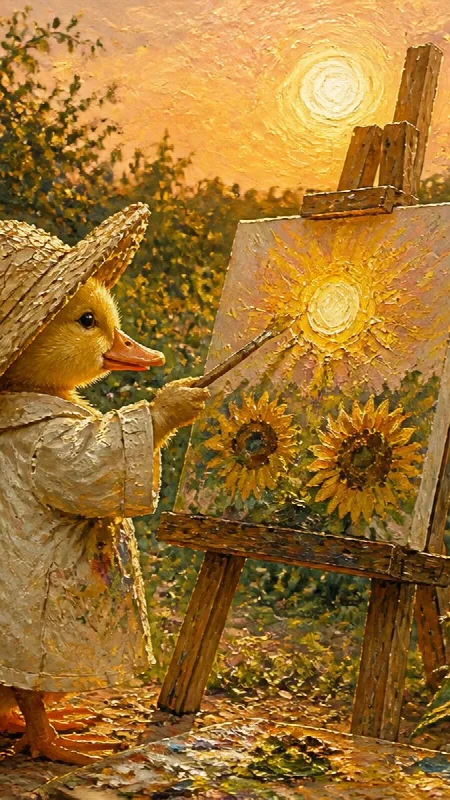 Duckling Painter